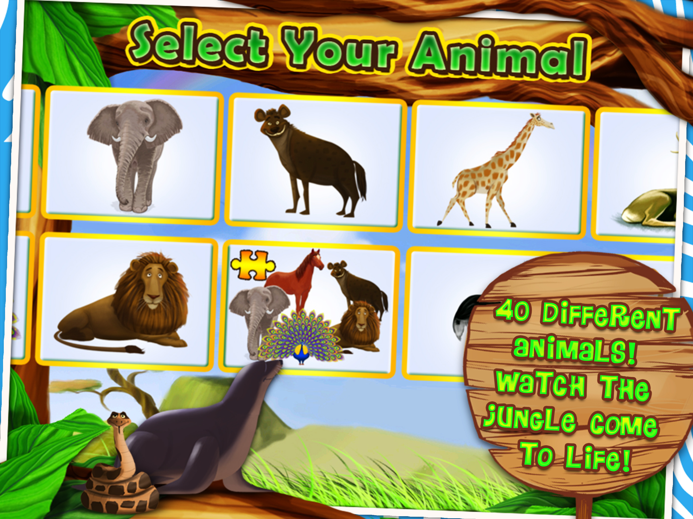 Zoo Animals Flash Cards screenshot 7