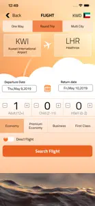 FlyBooking screenshot #3 for iPhone