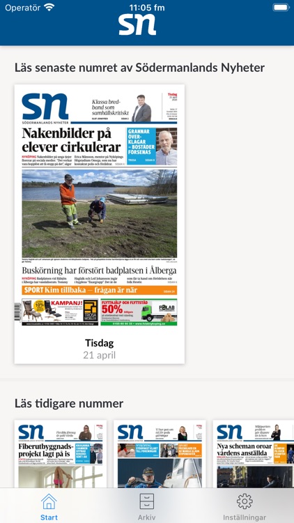 E-tidning SN