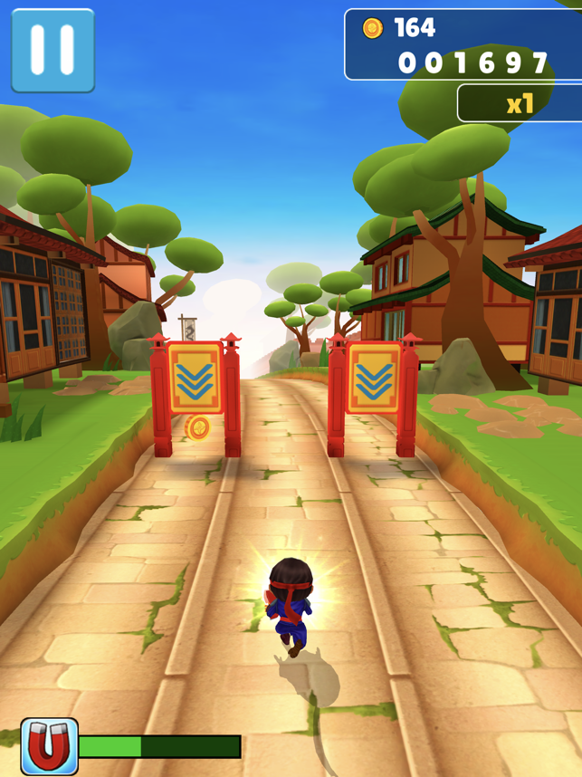 ‎Enfant Ninja Run VR Capture d'écran