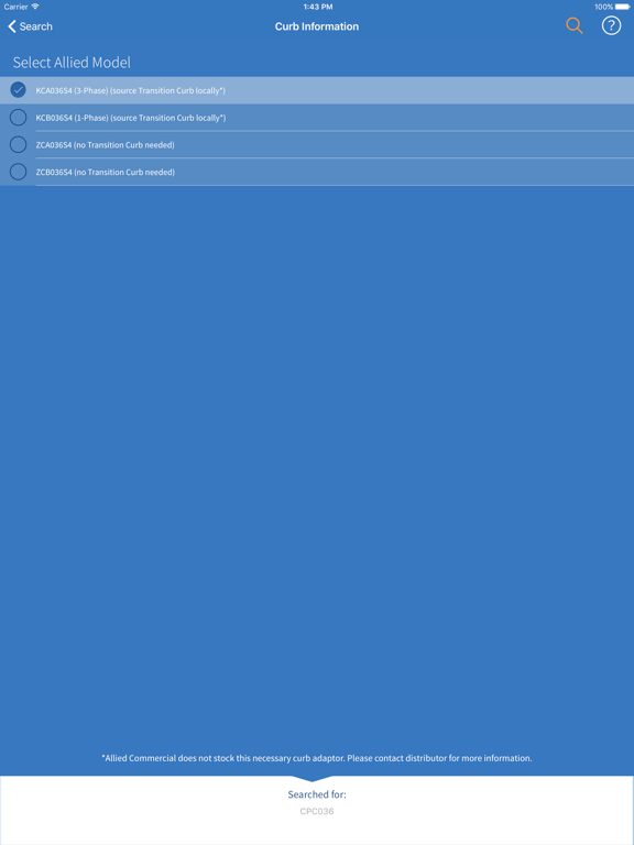 Allied Crossover iPad screenshot 2 - Business app