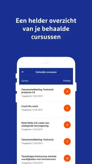 KNLTB Leraren App screenshot 2