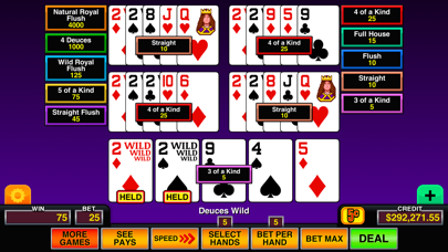 Video Poker Multi Pro screenshot 2