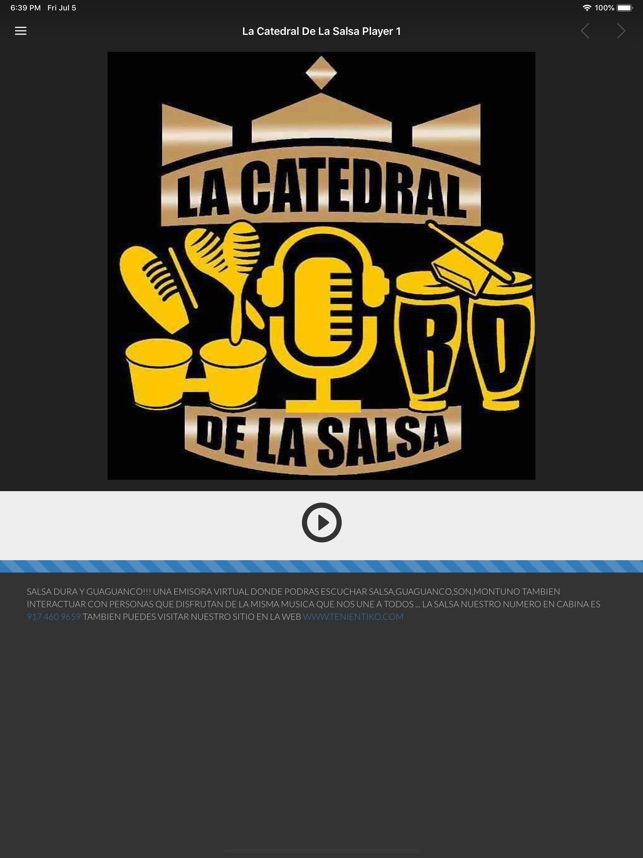 La Catedral De La Salsa Radio on the App Store