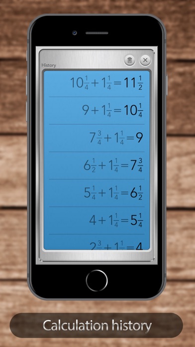 Screenshot #3 pour Fraction Calculator Plus