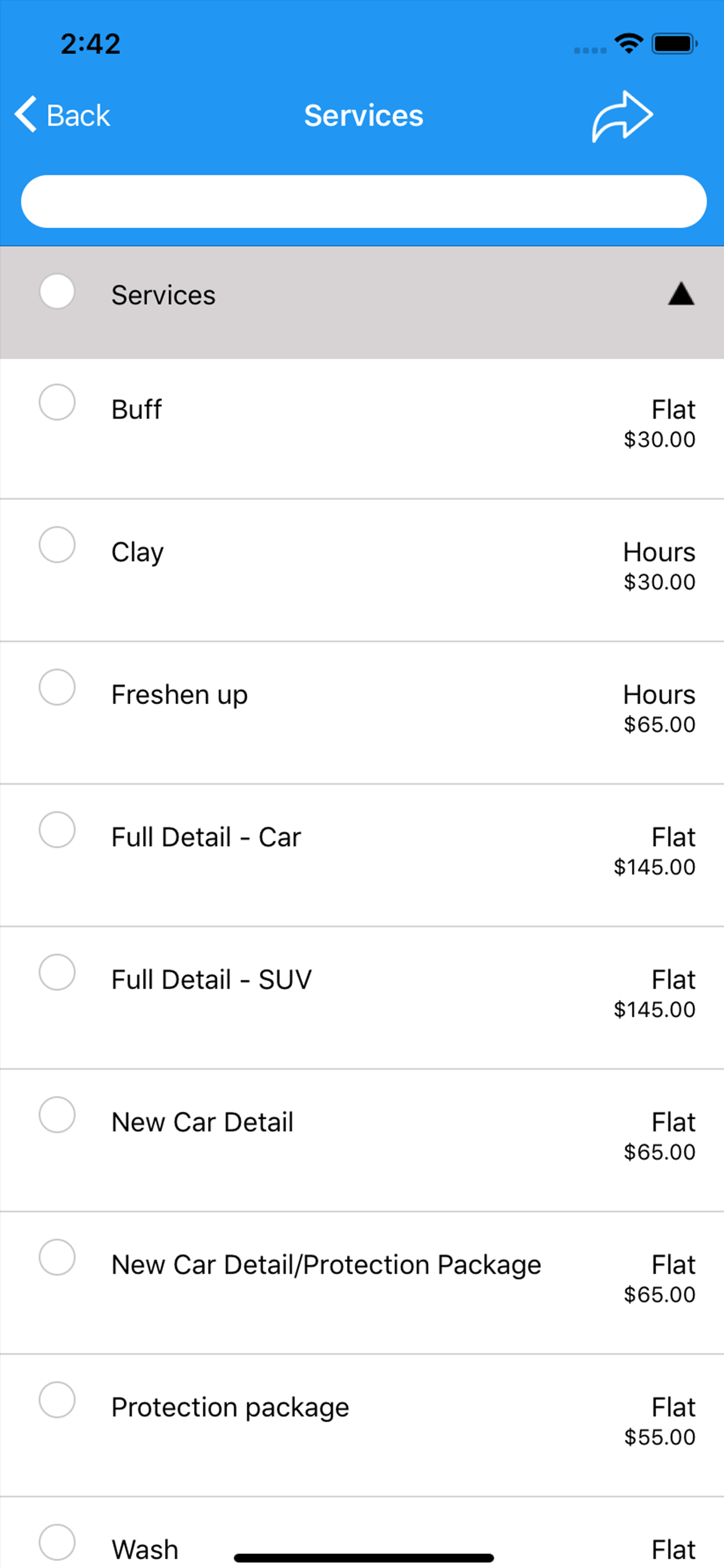 Car Detailing App screenshot 5
