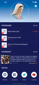 Radio Maria USA screenshot #1 for iPhone