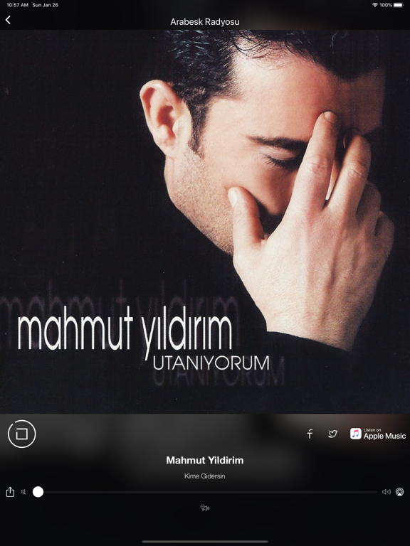 Arabesque Music | Turkish Song iPad screenshot 5 - Music app