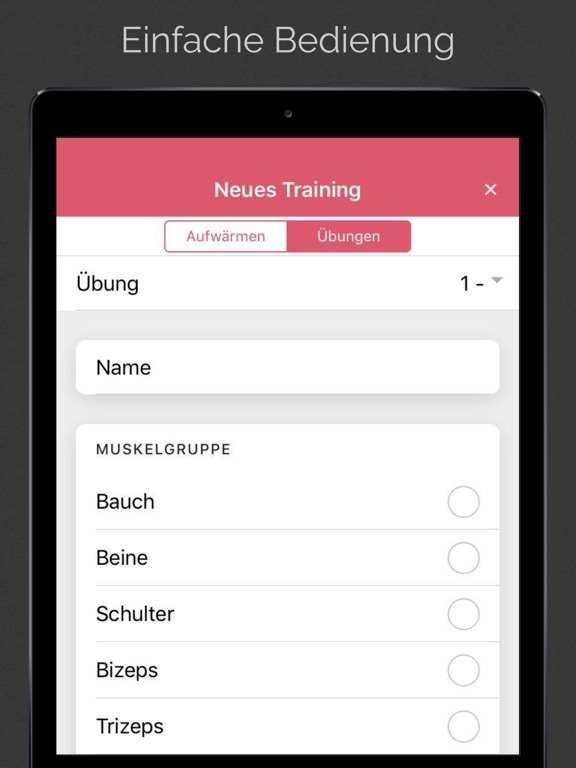 Screenshot #6 pour Einfaches Trainingstagebuch