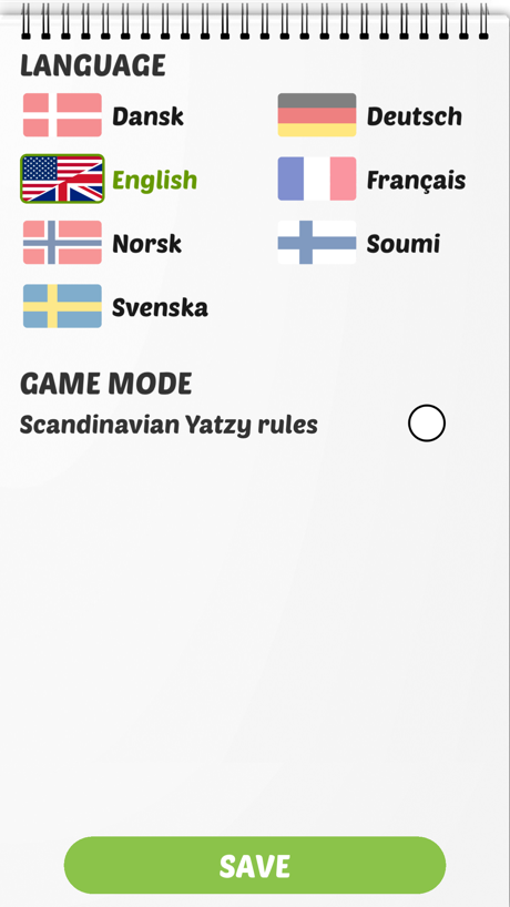 DICY, Scoresheet for YAHTZEE® 的 App Store 截图 1