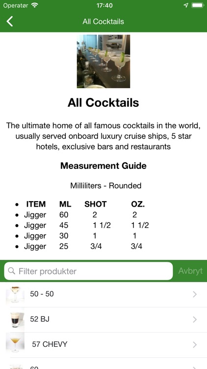 My Cocktail Bar Guide Pro