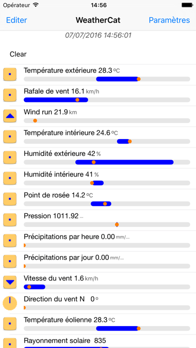 Screenshot #1 pour WeatherCat