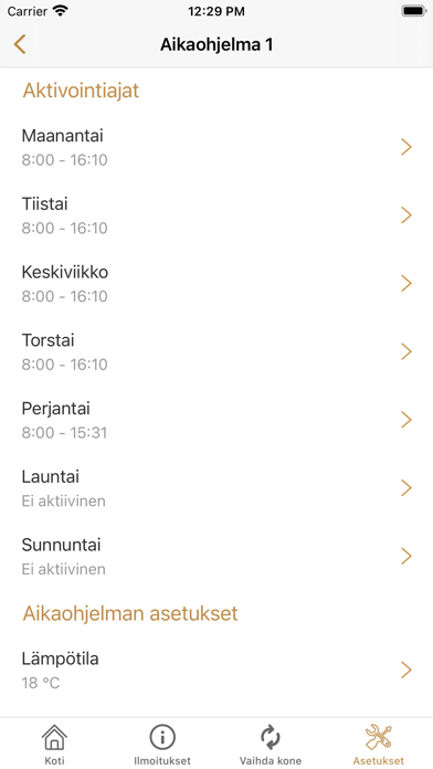 Airfi Control Screenshot