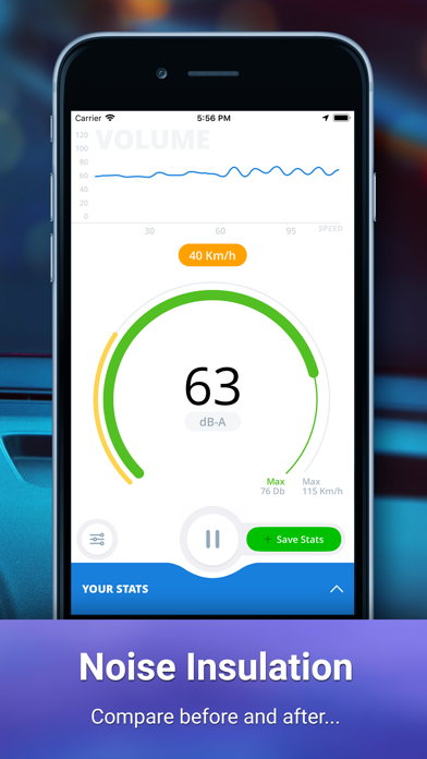 Car Decibel Sound Level Meter Screenshot