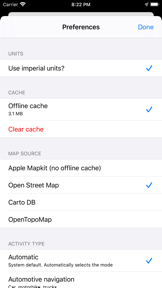 Open GPX Tracker screenshot