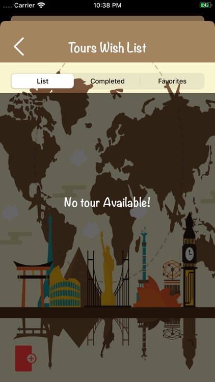 Tours Wish List