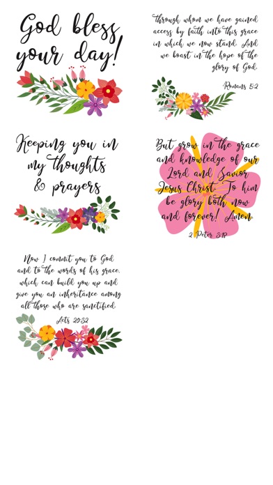 God's Grace iPhone screenshot 7 - Stickers app