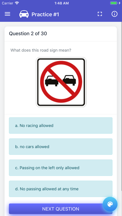 Screenshot #2 pour Quebec Class 5 Driving Test