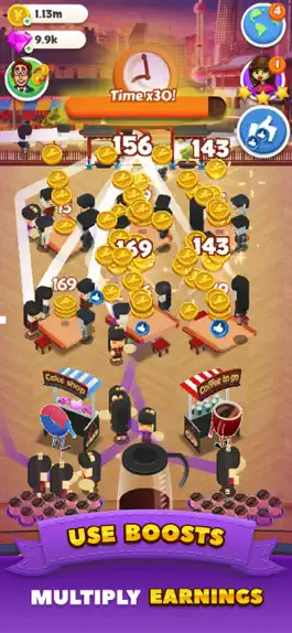 Game screenshot Tap Cafe - Coffee Shop Manager apk