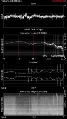 Audio Analyzer screenshot 1