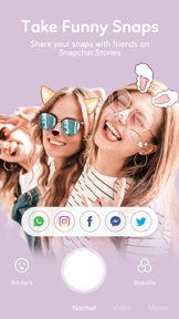Sweet Face Camera: Selfie Edit screenshot