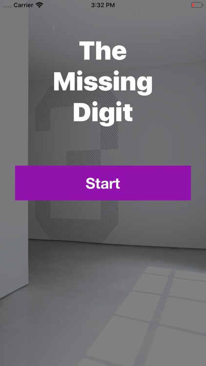 The Missing Digit