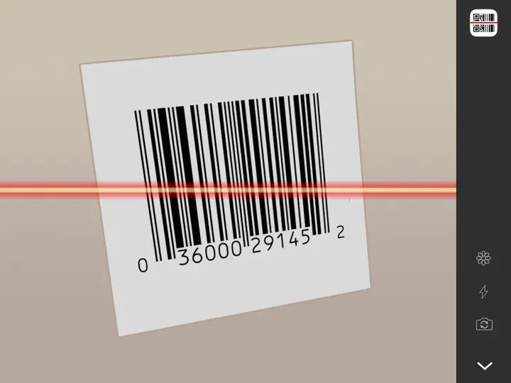 Captura de pantalla de QR Reader For IPad en iPhone 2