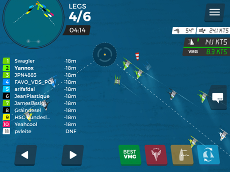 Tips and Tricks for Virtual Regatta Inshore