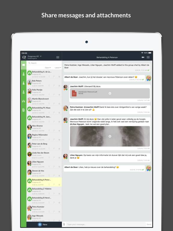 Screenshot #5 pour Alterdesk messenger