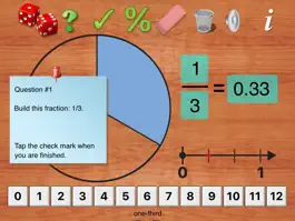 Game screenshot Fraction Builder apk