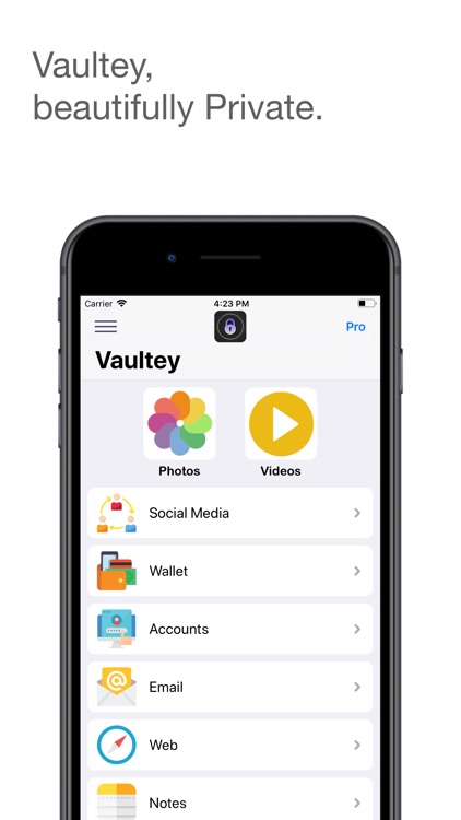 Vaultey - keep it safe.