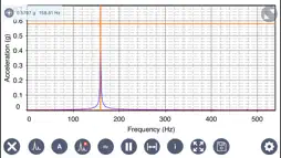 VibraTestPro-VibrationAnalyzer screenshot 2