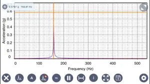 VibraTestPro-VibrationAnalyzer screenshot 2