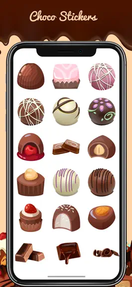 Game screenshot Chocolate Day Stickers apk