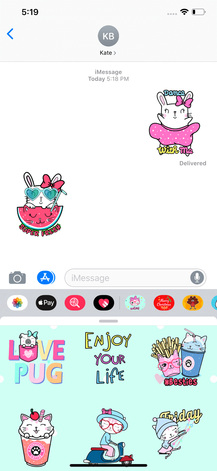 Meowgical Animated Stickers