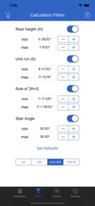 Visual Stair Calc LT screenshot #3 for iPhone