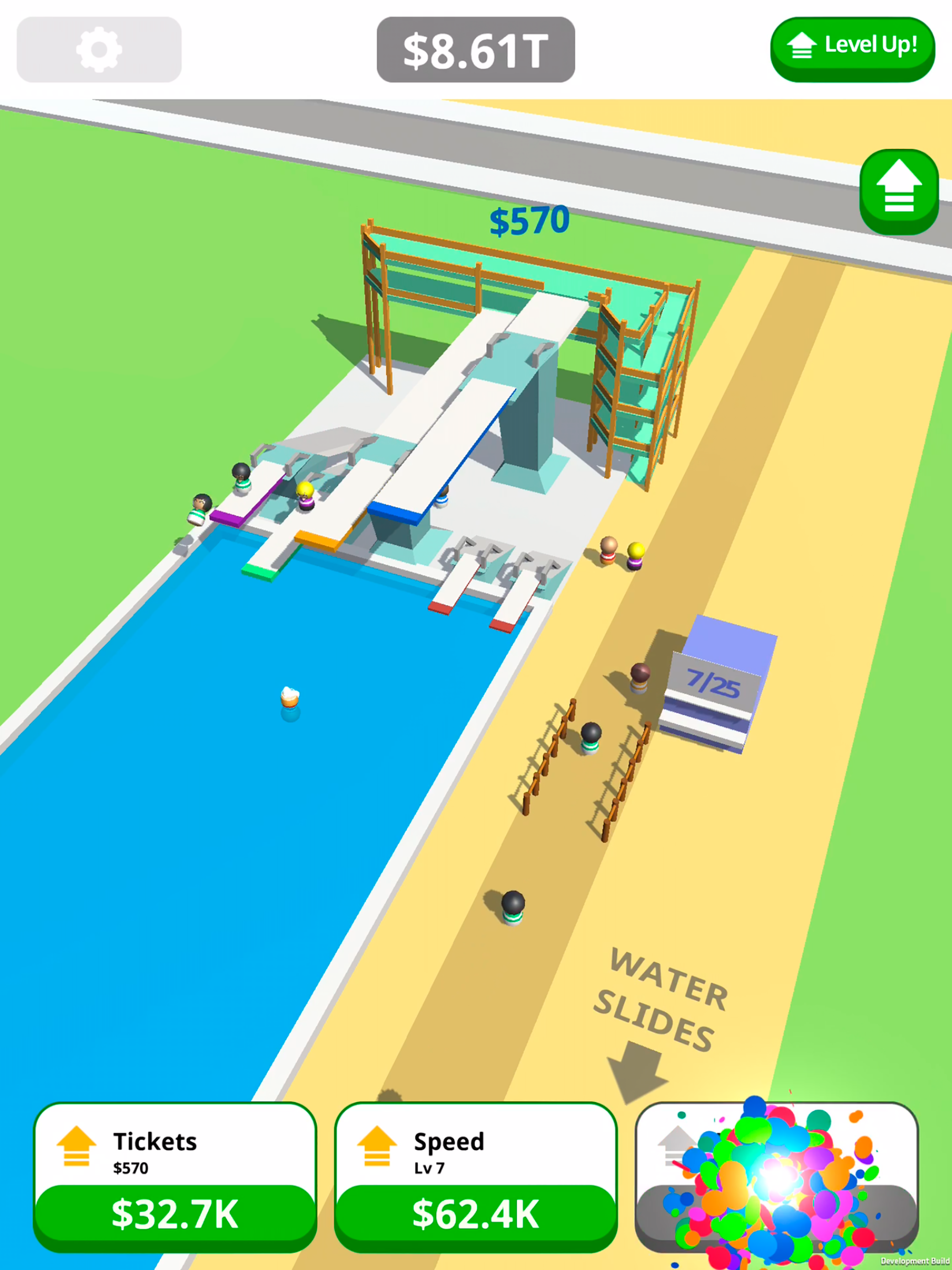 Idle Tap Splash Park screenshot 7