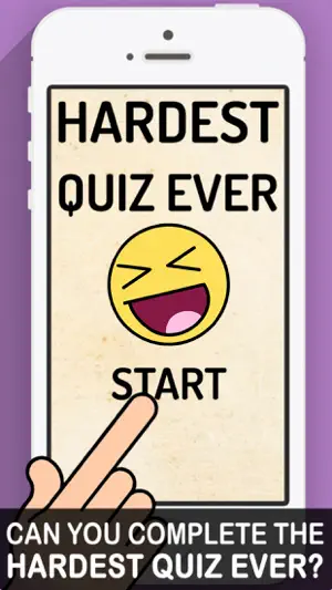 Hardest Quiz Ever! screenshot 1