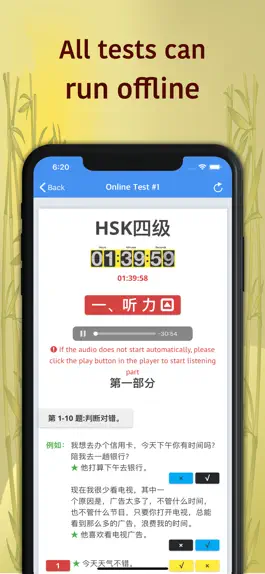 Game screenshot HSK-4 online test / HSK exam apk