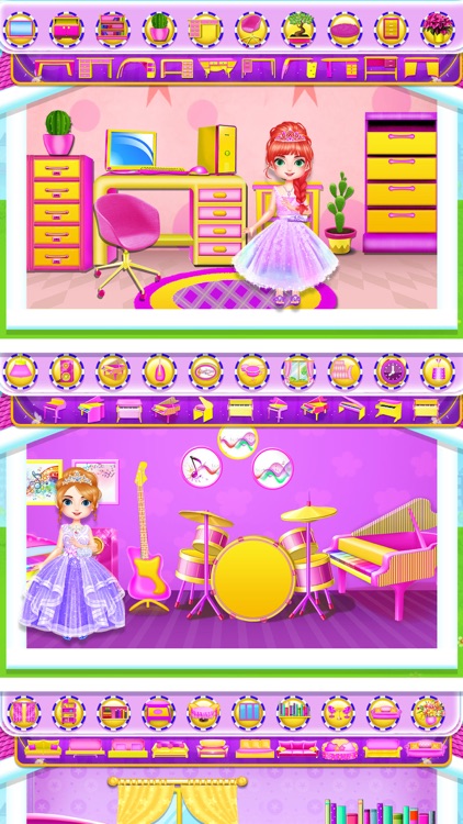 Baby Girls - Doll House Games