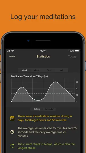 Simetim Meditation Timer screenshot 2