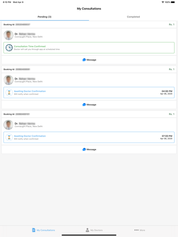 Screenshot #5 pour QikDoc- Consult doctor online