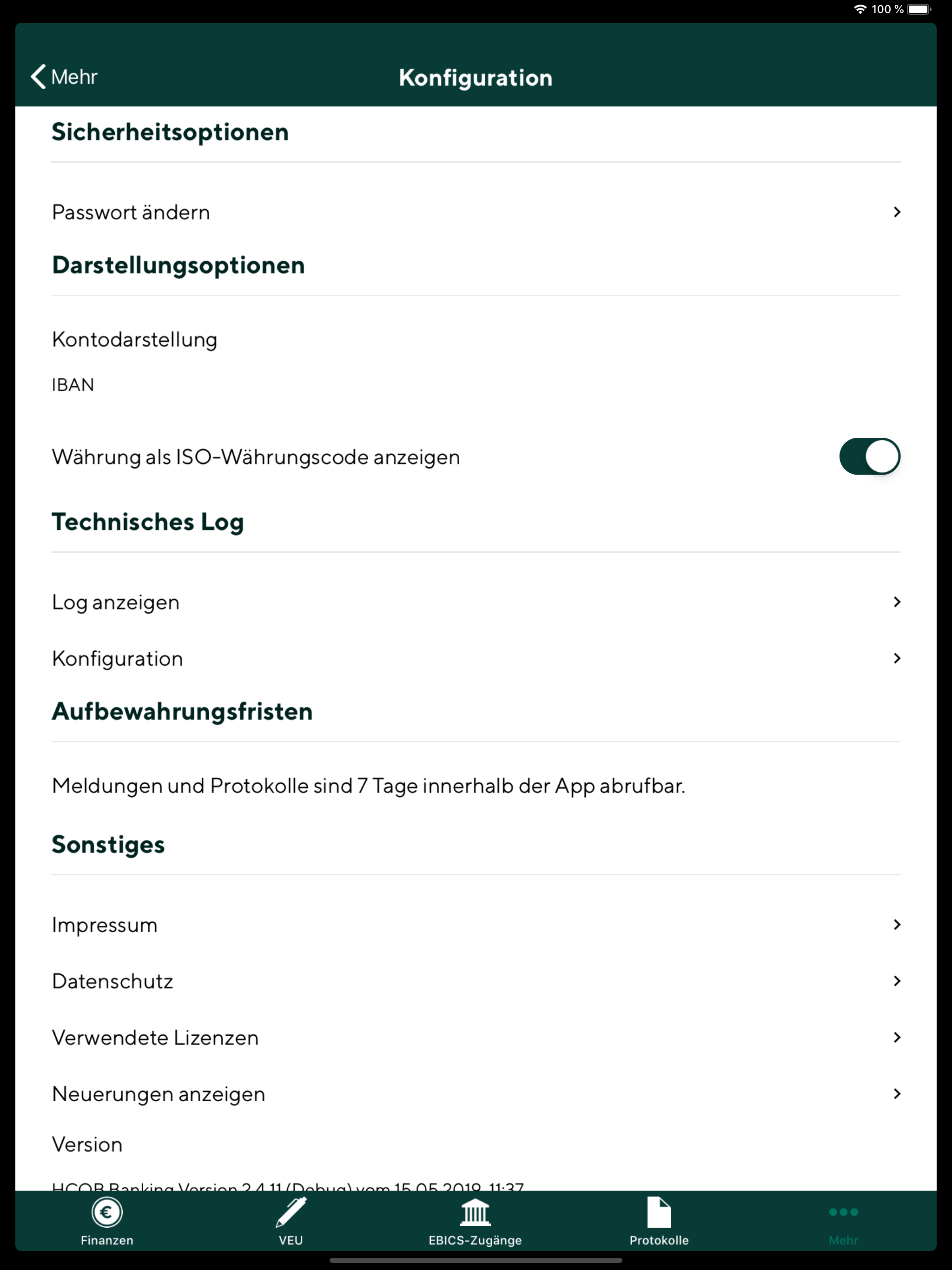 HCOB Banking screenshot 8