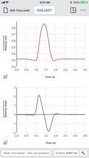 vernier graphical analysis iphone screenshot 1