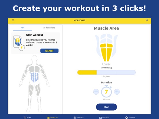 Abs Workout screenshot