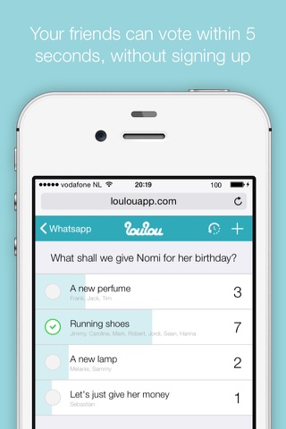 LouLou - Easy date planner - náhled