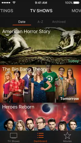 Game screenshot Action! TV & Movies Tracker apk
