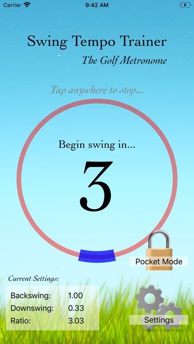 Swing Tempo Trainer Screenshot
