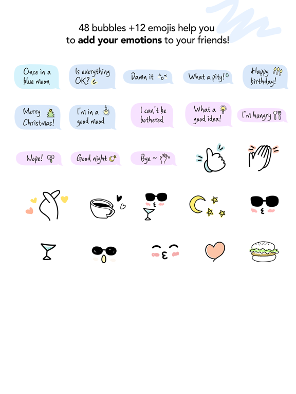 Screenshot #5 pour Pastel talk for imessage