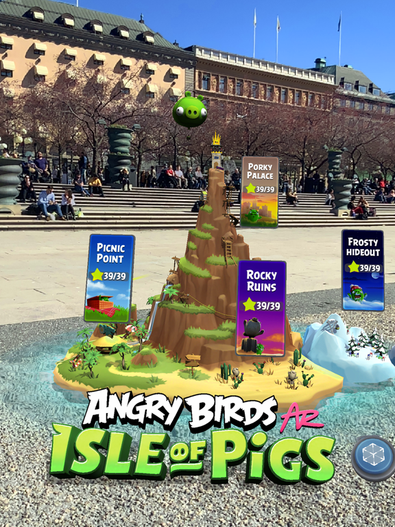 Screenshot #4 pour Angry Birds AR: Isle of Pigs
